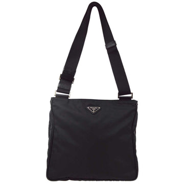 PRADA Black Nylon Shoulder Bag 161940