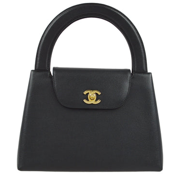 CHANEL * Black Caviar Handbag 191700