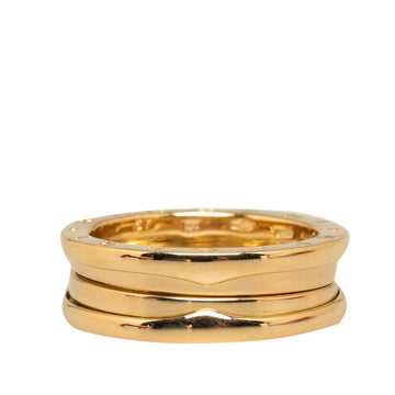 BVLGARI 18K Yellow Gold B.Zero1 2-Band Ring