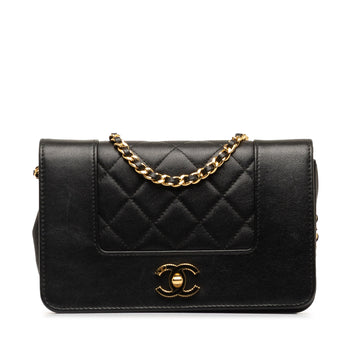 CHANEL Mademoiselle Wallet On Chain Crossbody Bag