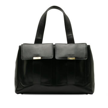 YSL Leather Tote Bag