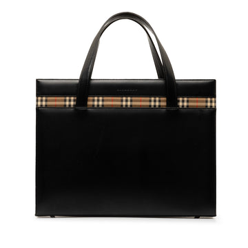 BURBERRY Leather Tote Bag