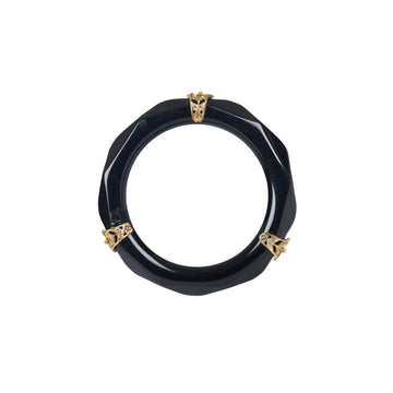 COLLECTION PRIVEE Collection Privee Bracelet with Golden Metal Details