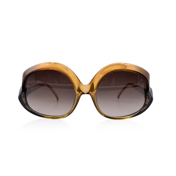 CHRISTIAN DIOR Vintage Orange Oversize 2143 Sunglasses 55/15