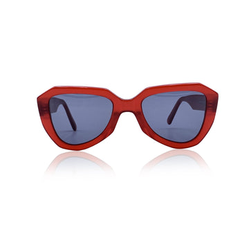 CELINE Red Acetate Butterfly Sunglasses Cl40046U 52/21 145Mm