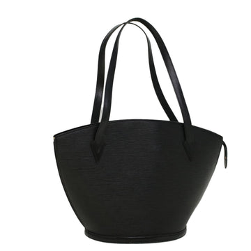 LOUIS VUITTON Epi Saint Jacques Shopping Shoulder Bag Black M52262 Auth 57402