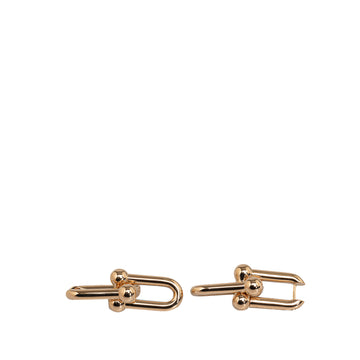 Tiffany 18K Gold Large Link HardWear Earrings