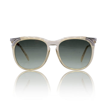 Cazal Vintage Clear Beige Sunglasses Mod. 113 Col. 82 54/16 135Mm
