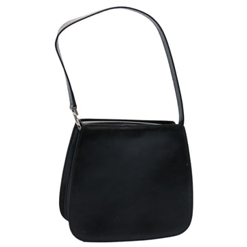 GUCCI Shoulder Bag Leather Black 007 406 0259 Auth 61123