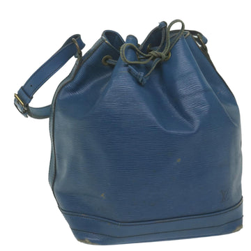 LOUIS VUITTON Epi Noe Shoulder Bag Blue M44005 LV Auth 62299