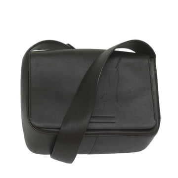 PRADA Shoulder Bag Leather Brown Auth 63403