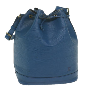 LOUIS VUITTON Epi Noe Shoulder Bag Blue M44005 LV Auth 63539