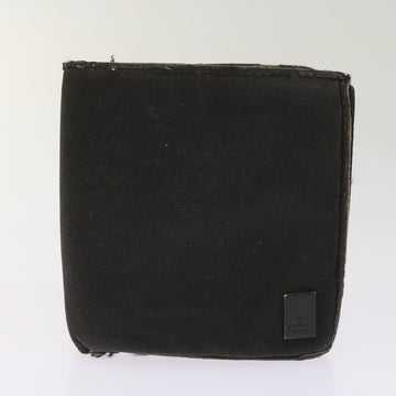 GUCCI GG Canvas Jackie Wallet Leather 10set Beige Black Auth 65281