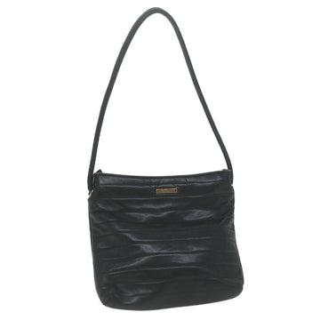 GUCCI Shoulder Bag Leather Black 001 2865 Auth 65766