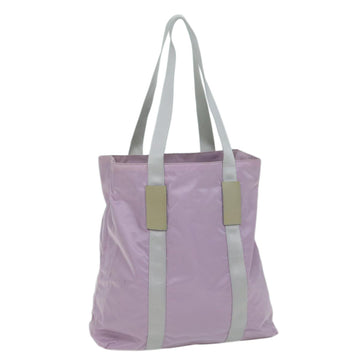PRADA Tote Bag Nylon Pink Auth 66082