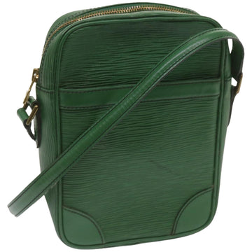 LOUIS VUITTON Epi Danube Shoulder Bag Green M45634 LV Auth 66163