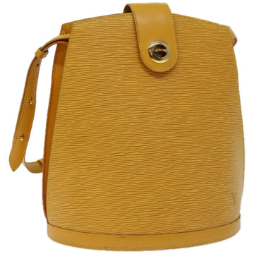 LOUIS VUITTON Epi Cluny Shoulder Bag Yellow M52259 LV Auth 67638