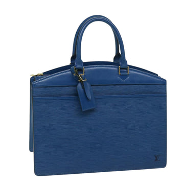 LOUIS VUITTON Epi Riviera Hand Bag Blue M48185 LV Auth 67794