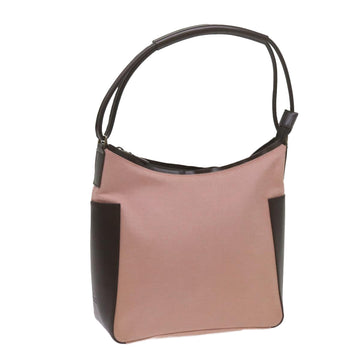 GUCCI Shoulder Bag Canvas Pink 77112 Auth 68568