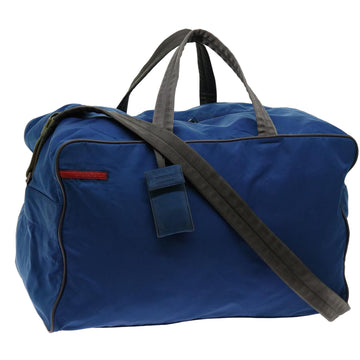 PRADA Sports Boston Bag Nylon 2way Blue Auth 69360