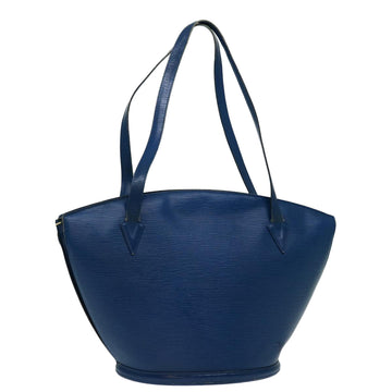 LOUIS VUITTON Epi Saint Jacques Shopping Shoulder Bag Blue M52275 Auth 69569