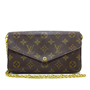 LOUIS VUITTON Monogram Pochette Felicie Crossbody Bag