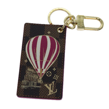 LOUIS VUITTON Damier Color Air Balloon Illustre Charm Pink M67933 LV Auth 70309