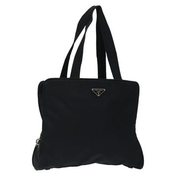 PRADA Shoulder Bag Nylon Black Auth 71120