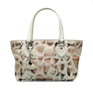BURBERRY Hearts House Check Gracie Tote Bag