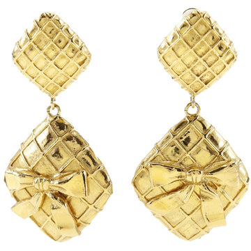 CHANEL Quilted Earrings