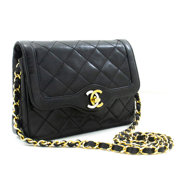 CHANEL Paris Limited Small Chain Shoulder Bag Black Quilted Flap