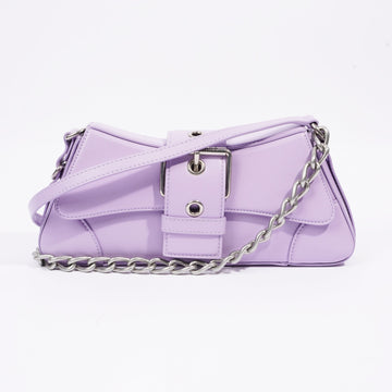 Balenciaga Womens Lindsay Bag Lilac Leather