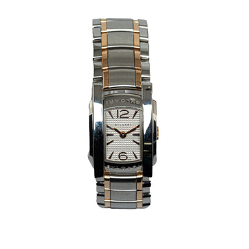 BVLGARI Quartz 18K Rose Gold and Stainless Steel Assioma Watch