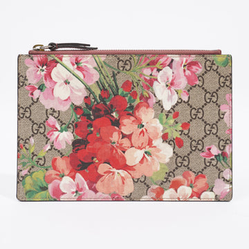 Gucci Bloom Pouch Supreme / Floral Coated Canvas