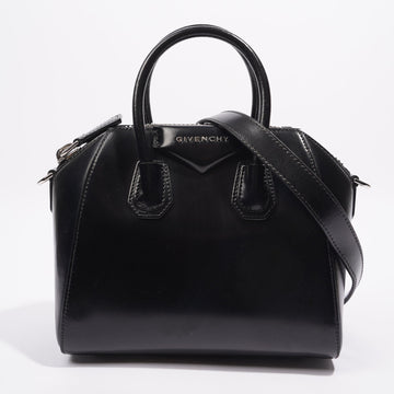 Givenchy Antigona Black Calfskin Leather Mini