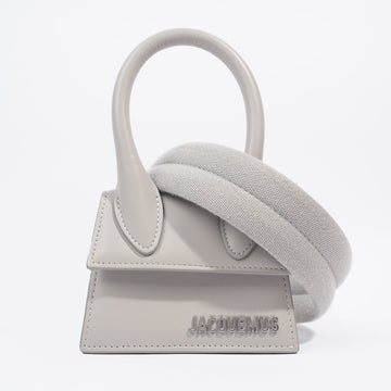 Jacquemus Le Chiquito Homme Grey Leather