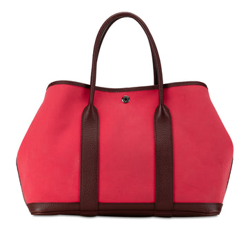 Hermes Toile and Negonda Garden Party 36 Tote Bag