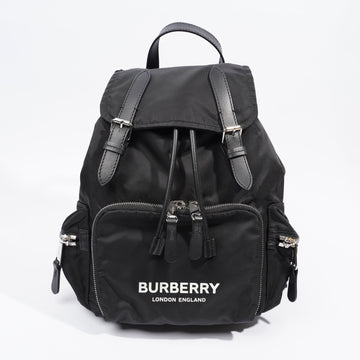 Burberry Backpack Black Re Nylon Medium