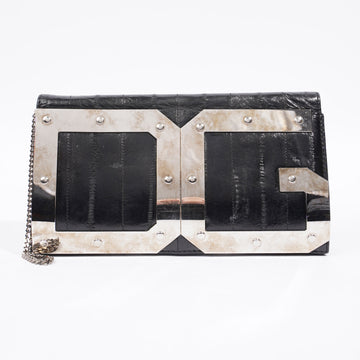 Dolce and Gabbana Wallet Black / Silver Leather