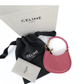 CELINE Celine Celine mini Ava bag in pink leather
