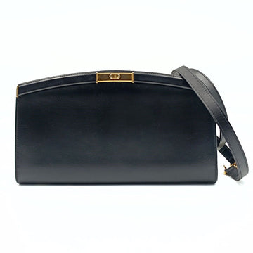 DIOR Dior Christian Dior vintage Baguette model shoulder bag in black leather