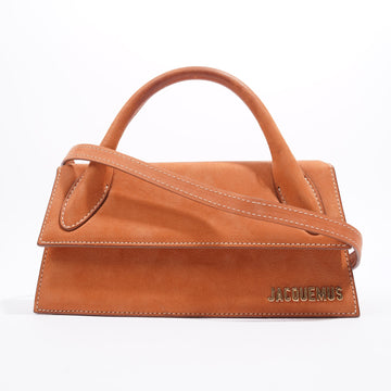 Jacquemus Le Chiquito Long Brown Leather