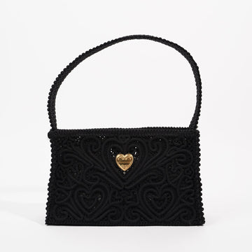 Dolce & Gabbana Womens Cordonetto Lace Shoulder Bag