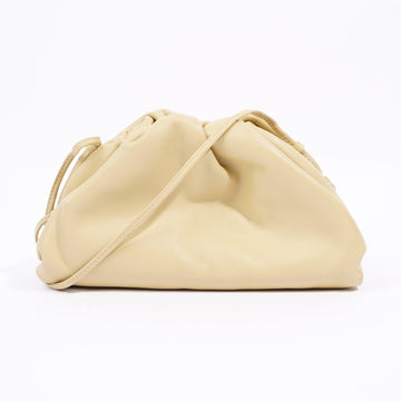 Bottega Veneta Womens The Mini Pouch Yellow Leather