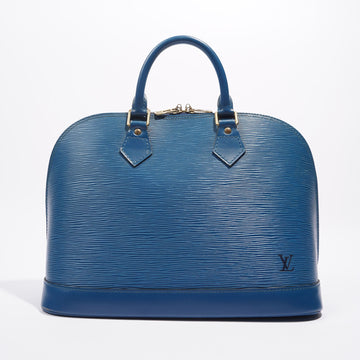 Louis Vuitton Alma Blue Epi Leather PM
