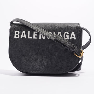 Balenciaga Ville Day Crossbody Bag Black Leather