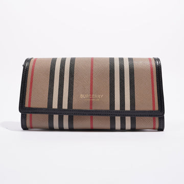 Burberry Womens Continental Wallet Check