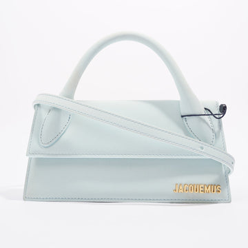 Jacquemus Le Chiquito Long Baby Blue Leather