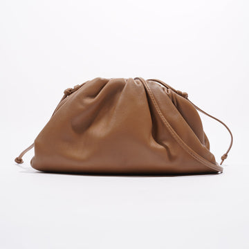 Bottega Veneta Womens The Pouch Bag Camel Leather Mini