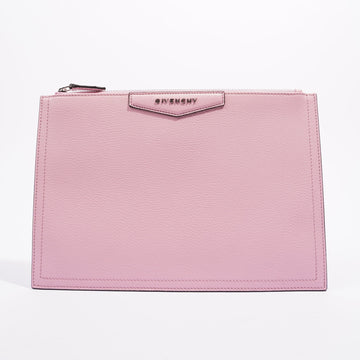 Givenchy Womens Zip Clutch Pink